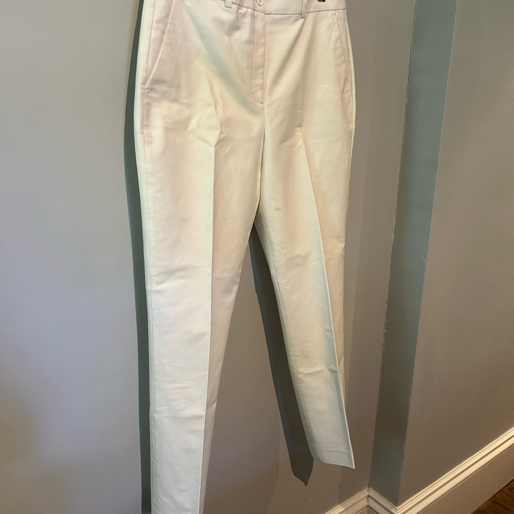 Michael Kors Collection white Trousers size 8 made in Italy